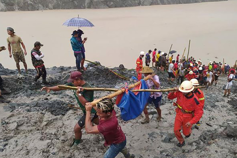 Tragischer Bergwerk-Unfall in Myanmar: Mindestens 100 Tote, weitere eingeschlossen