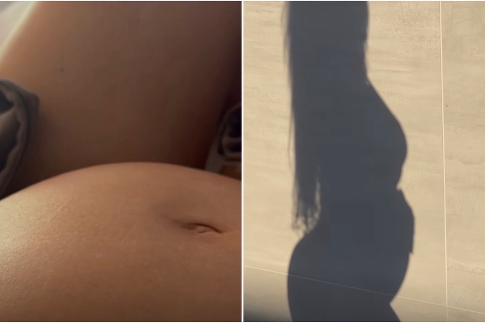 Kylie gave rare glimpses at her pregnancy journeys in a touching new Instagram video.