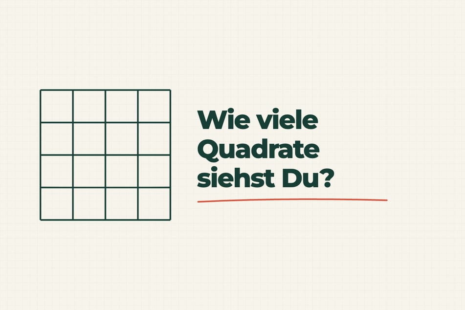 Auflösung zum Rätsel des Tages vom 30.10.2026: Wie viele Quadrate hast Du gezählt?