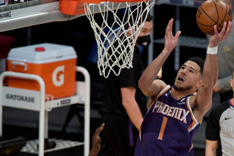Devin Booker led all scorers in game five with 30 points.