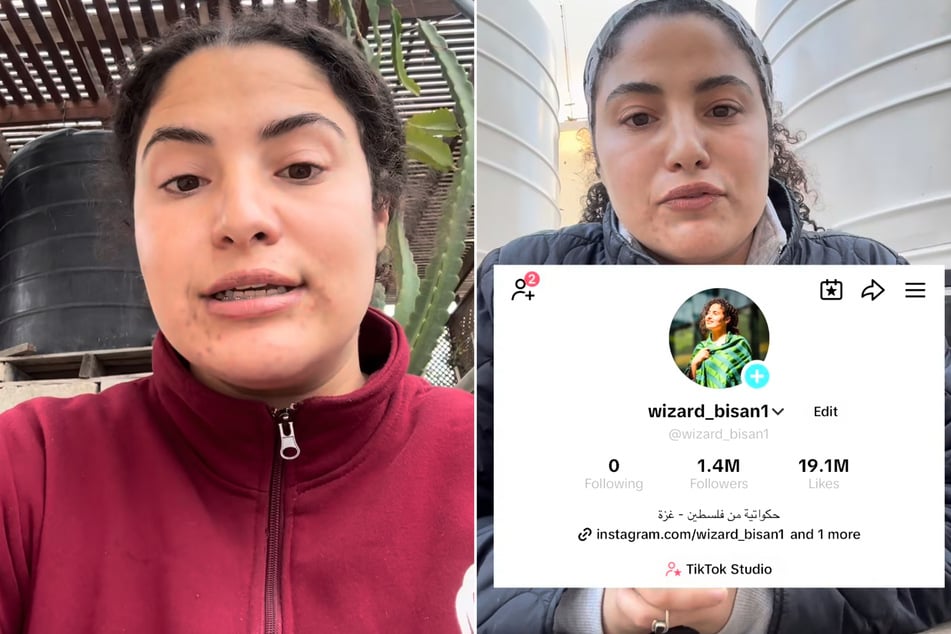 Award-winning journalist Bisan Owda said Wednesday that she has been banned from TikTok, where she had more than 1.4 million followers.