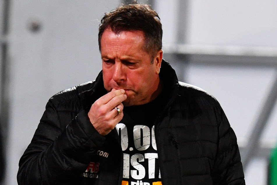 SGD-Coach Markus Kauczinski (50) machte seiner Mannschaft nach der klaren Pleite keinen Vorwurf.