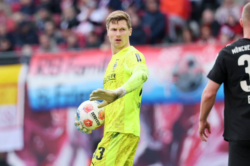 Gladbach-Keeper Moritz Nicolas machte die Leipziger 80 Minuten lang wahnsinnig.