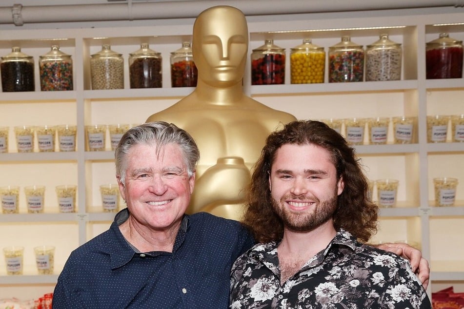 Treat Williams and his son, Gill Williams, attend The Academy of Motion Picture Arts and Sciences and Metrograph special screening of Hair with Treat Williams at Metrograph on September 21, 2019, in New York City.