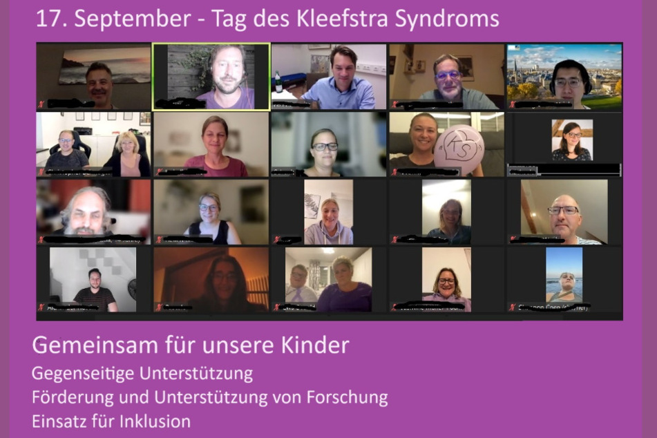 Sebastian Ziegler hat ein weltweites Netzwerk aufgebaut. Regelmäßig treffen sich die Familien online zu Videokonferenzen. Der "Internationale Tag des Kleefstra-Syndroms" soll auf den seltenen Gendefekt aufmerksam machen.