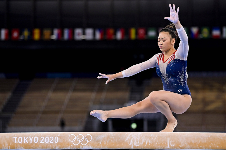 Sunisa Lee (18) won the all-around Olympic gold medal in women's gymnastics for Team USA.