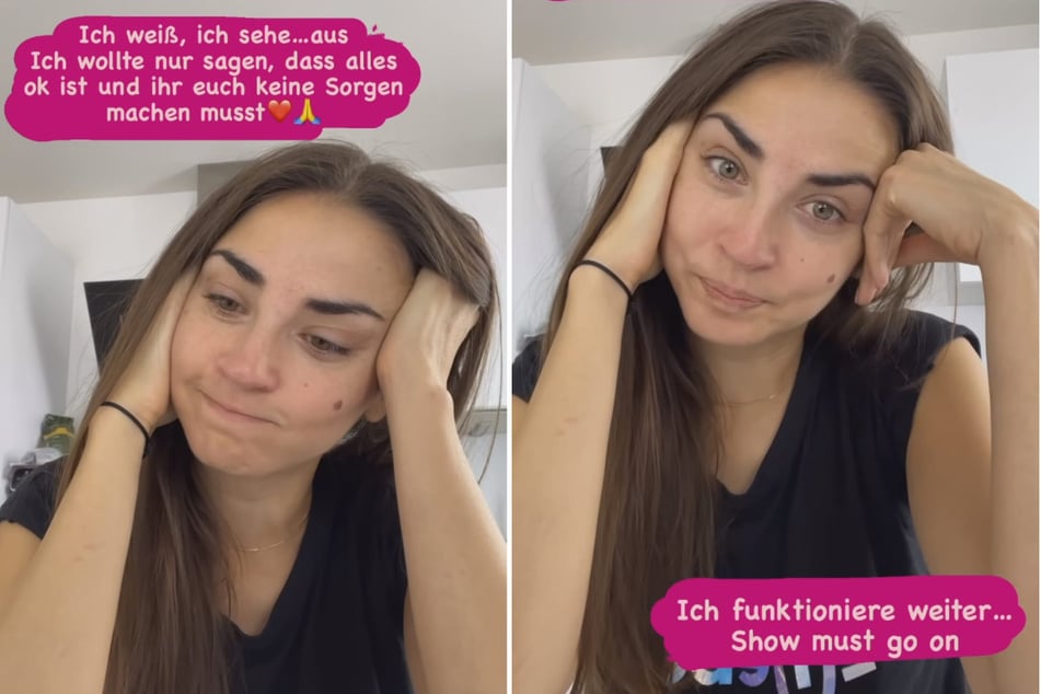 Die "Let's Dance"-Beauty gibt nach den besorgten Nachrichten ihrer Fans eine erste Entwarnung.