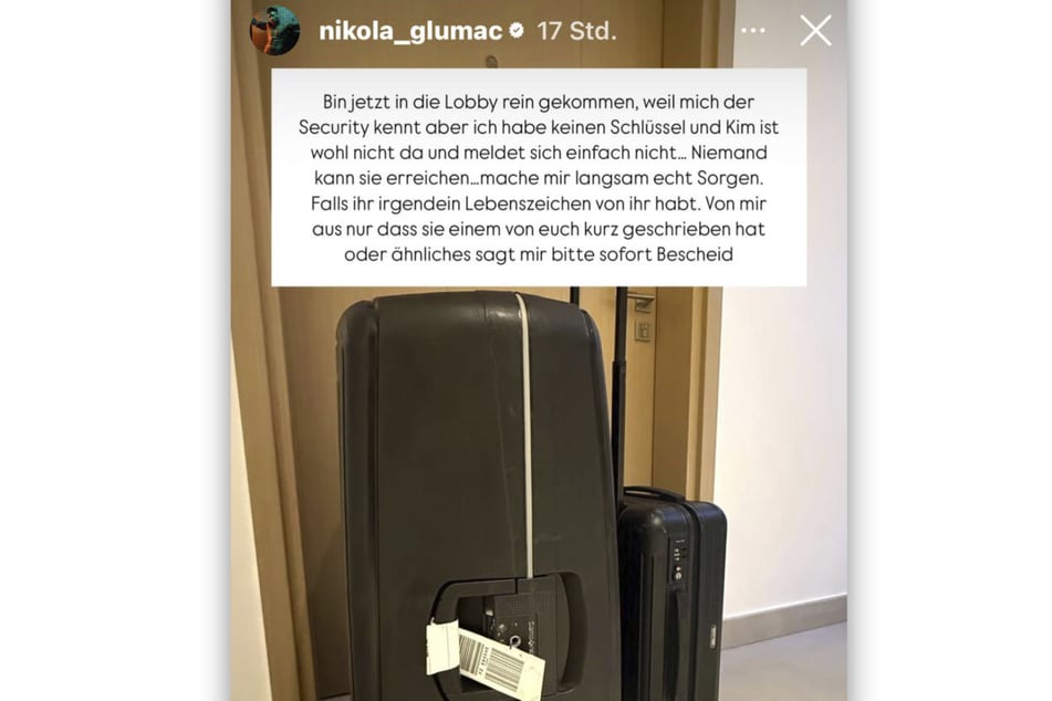 Nikola Glumac stand verzweifelt vor verschlossenen Türen, nachdem er ihr nach Dubai geflogen war.