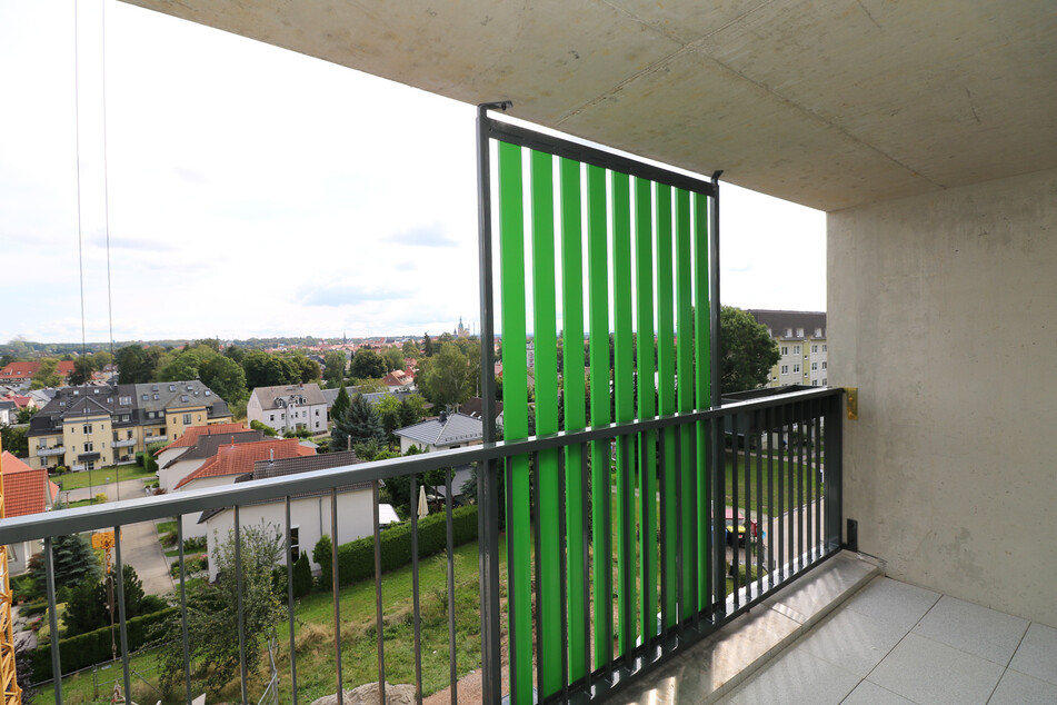 3-Raumwohnung, Balkon