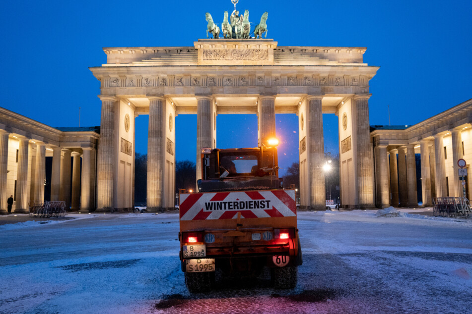 Auch in Berlin ist es bitterkalt.