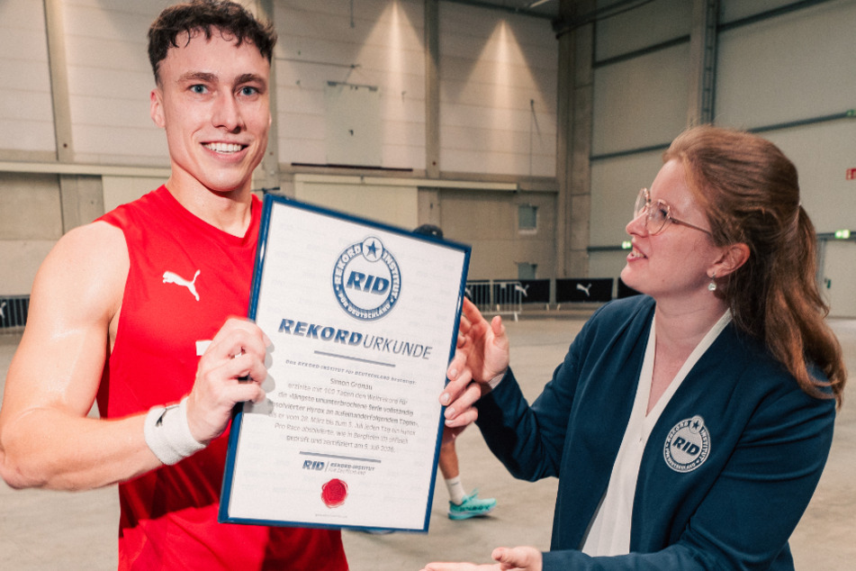 100 Wettkämpfe in 100 Tagen! Deutscher Sportler stellt Wahnsinns-Weltrekord auf