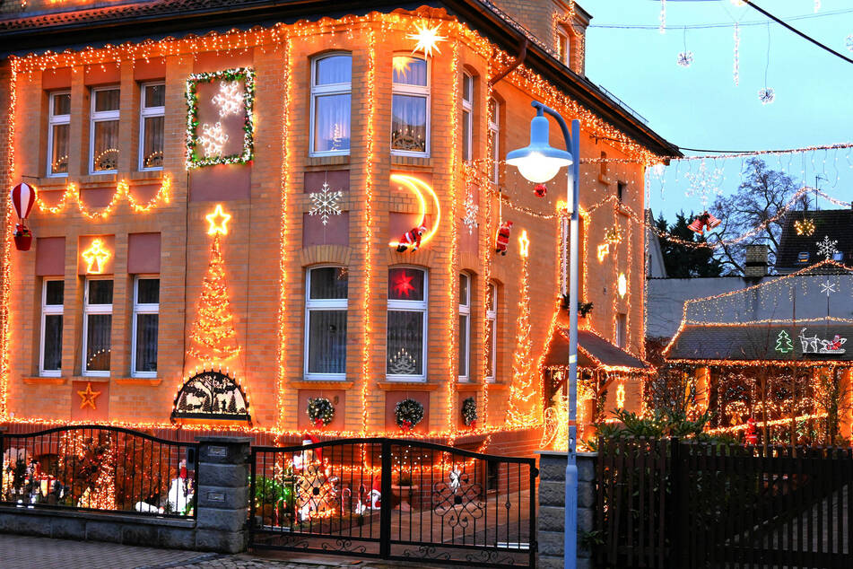 Das Haus von Familie Papenfuß dürfte in Borsdorf wohl so ziemlich jeder kennen.