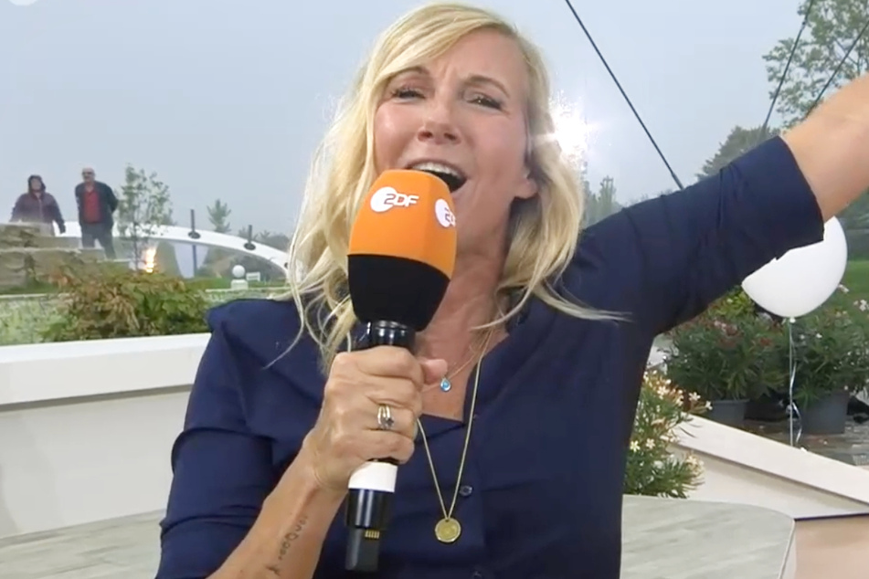 Die ehemalige Leistungsschwimmerin Andrea "Kiwi" Kiewel (56) ist das Gesicht des ZDF-Fernsehgartens.