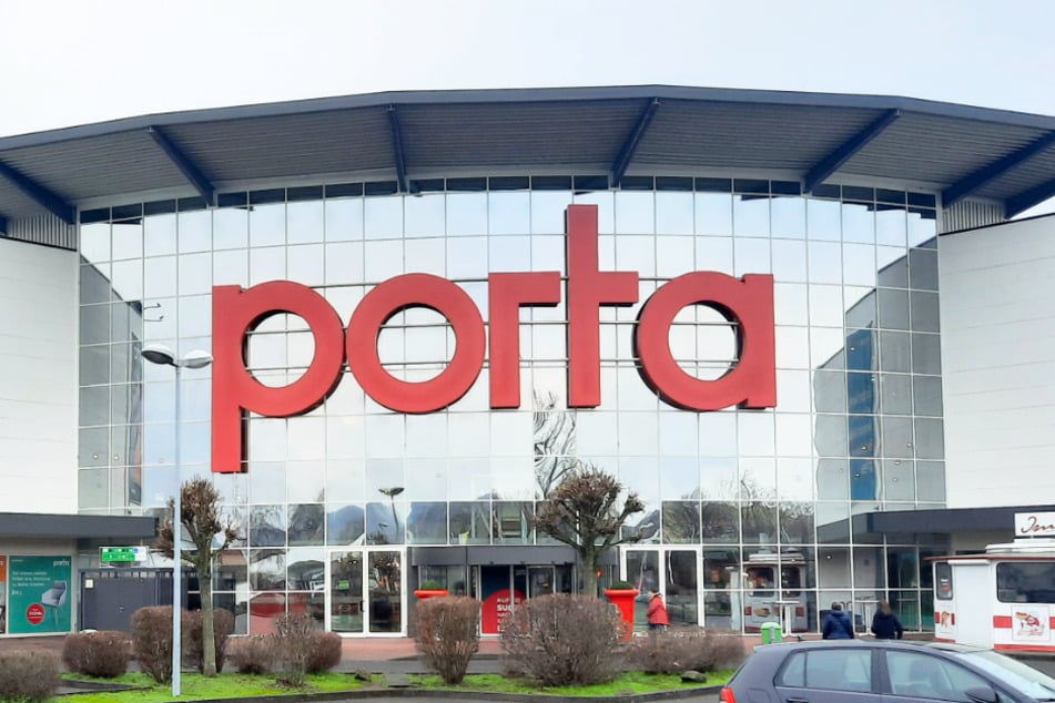 Das Möbelhaus porta in Neuwied.