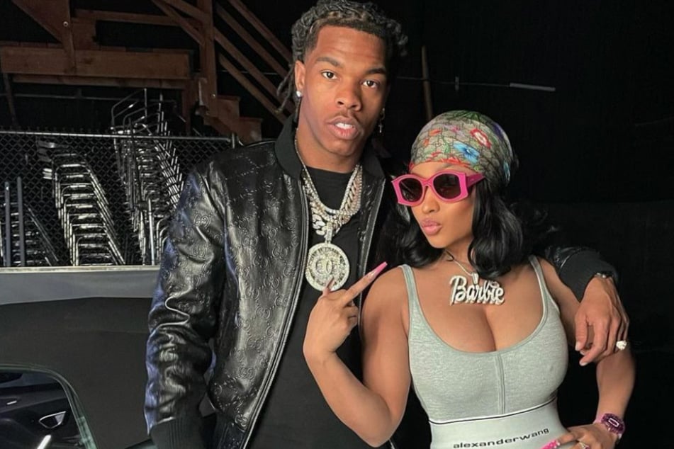 Nicki Minaj (r.) teamed up with Lil Baby (l.) for her new single, Do We Have A Problem?