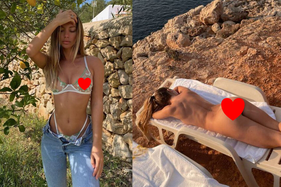 Dreamy views: sexy twin models use their vacation to spoil their fans