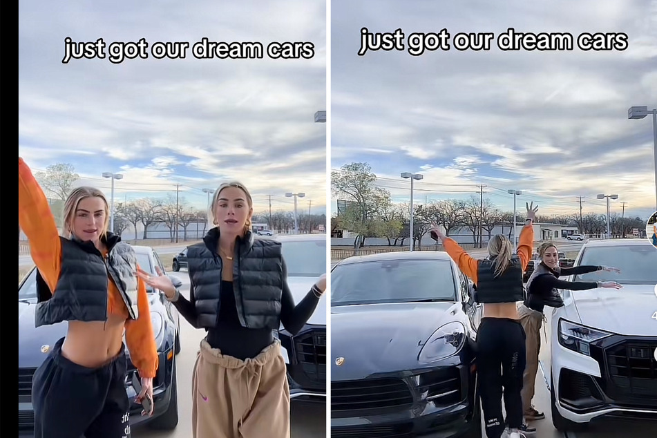 Haley and Hanna Cavinder hit the jackpot with their dream cars, and they didn't miss a beat sharing the thrill on TikTok with fans who helped celebrate.