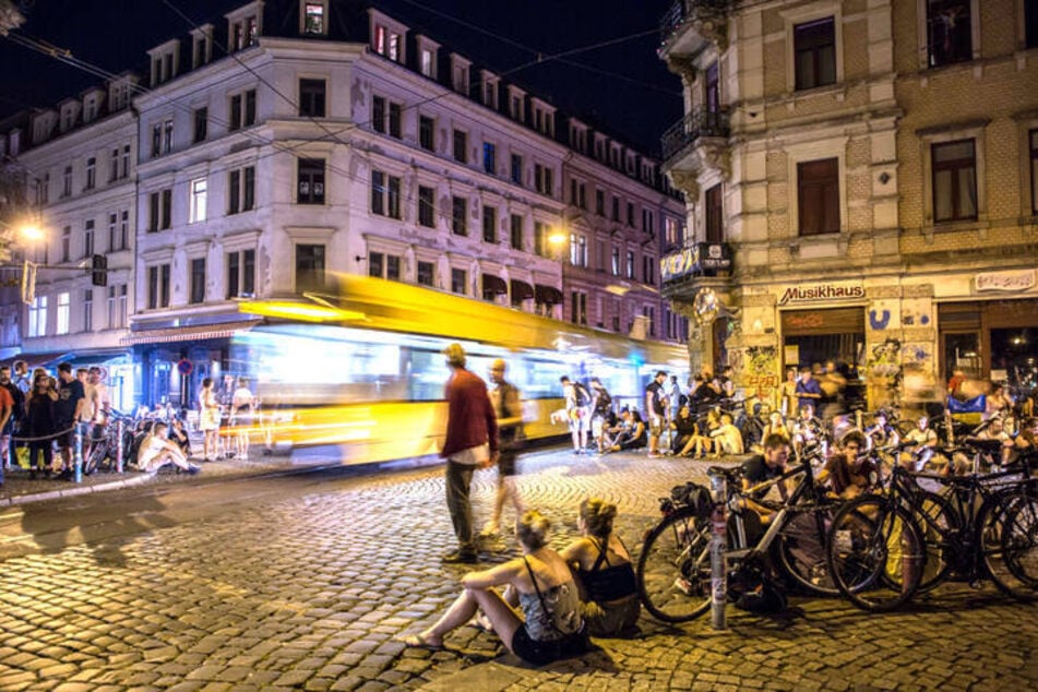 Eigentlich gelten Dresden und die Neustadt als sehr sicher ...