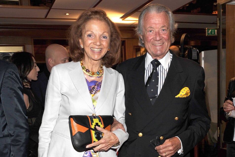 Der Unternehmer Toni Meggle und seine Frau Marina: Sie wird sich nun um sein Vermächtnis kümmern.