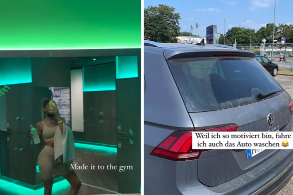 Erst das Training, dann die Autowäsche: Gerda Lewis (28) war motiviert und hatte für ihren Freitag einige Pläne...