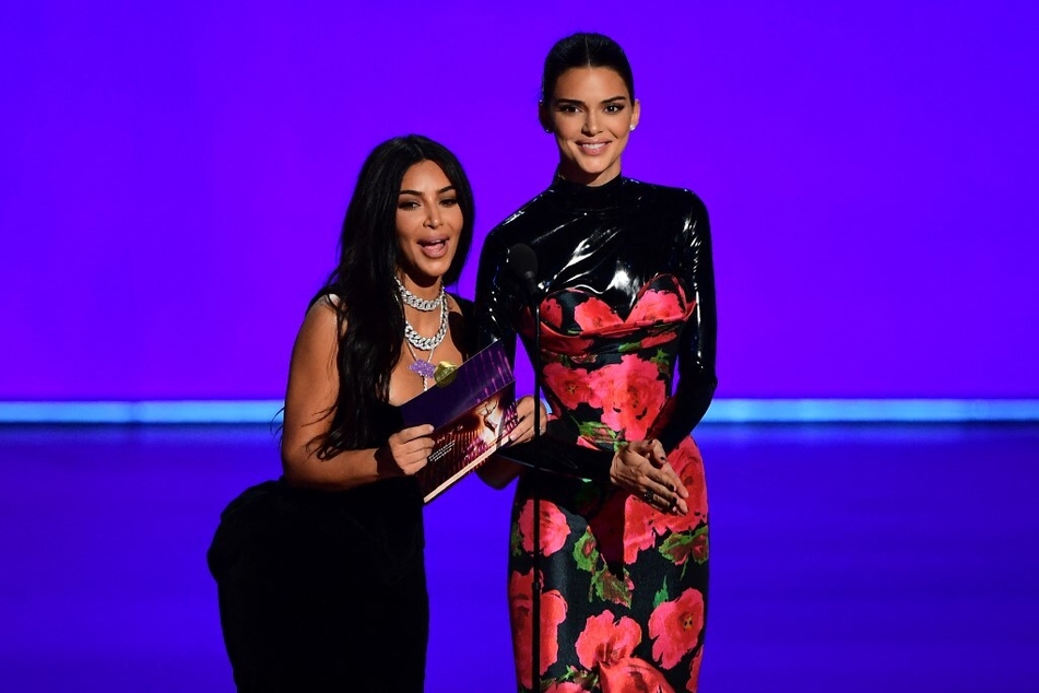 The NBA world took to the internet to share their hilarious reactions to Kim Kardashian (l) poking fun of Kendall Jenner.