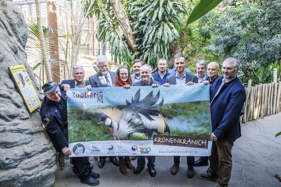 Die Auftaktveranstaltung der Kampagne "Zootier des Jahres" fand am Mittwoch erstmals in Dresden statt.