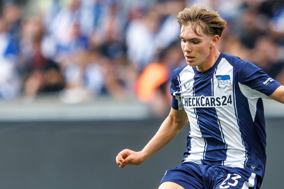 Kennet Eichhorn (16) ist nicht nur Herthas jüngster Spieler aller Zeiten.