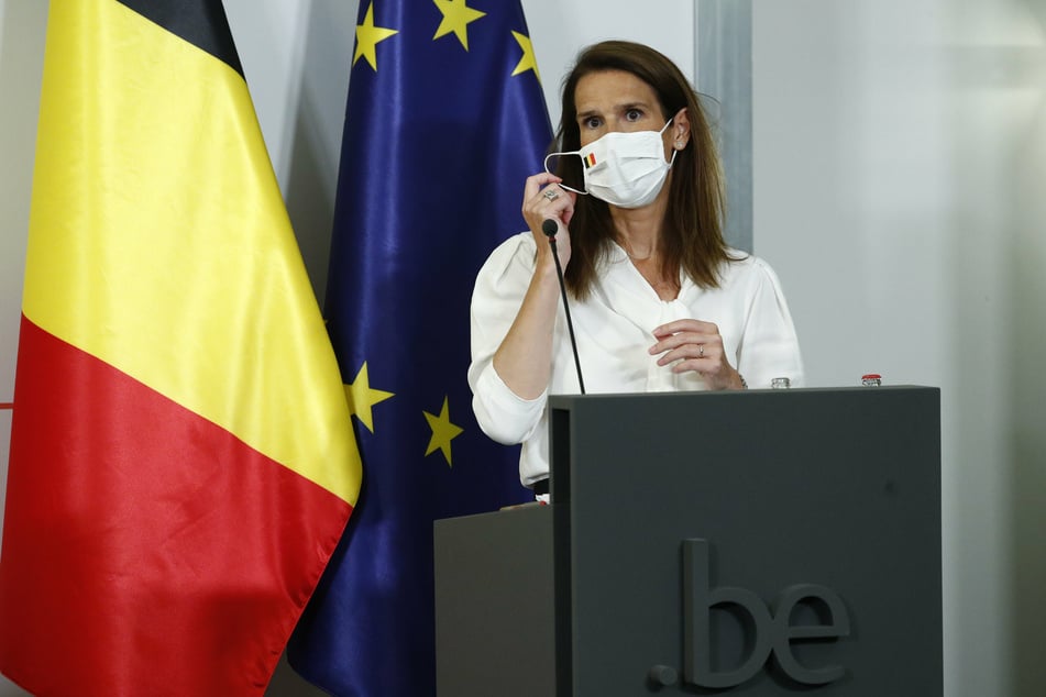 Sophie Wilmès, Premierministerin von Belgien.