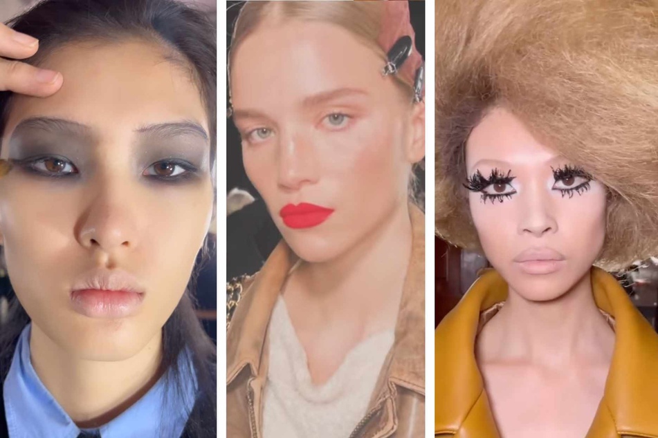 The biggest makeup trends for fall and winter of 2024 are a mishmash of grunge, nude styles, and '60s mod influences.