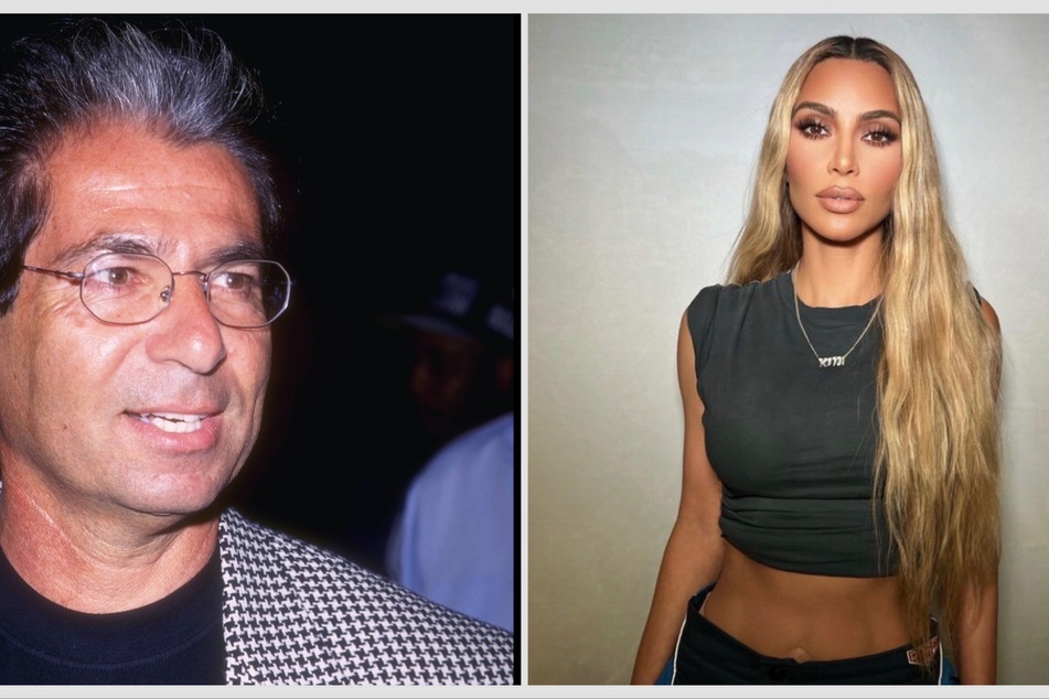 Kim Kardashian remembered her late father Robert Kardashian Sr. (l) on what would've been his 79th birthday.