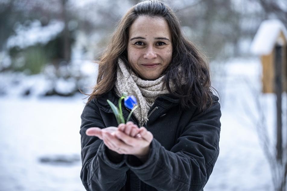 Ivonne Selig (36) und ihre Mitstreiter verleihen jährlich die Blaue Akteursblume an engagierte Macher der Kreativachse.