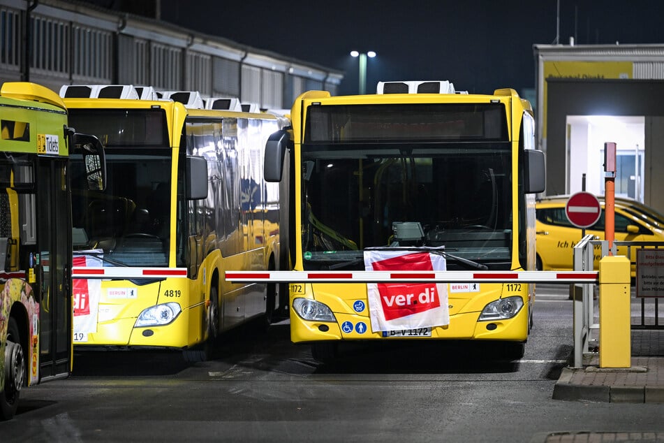 Erneut müssen sich die Berliner ab Mittwoch auf einen Streik bei der BVG einstellen. (Archivbild)