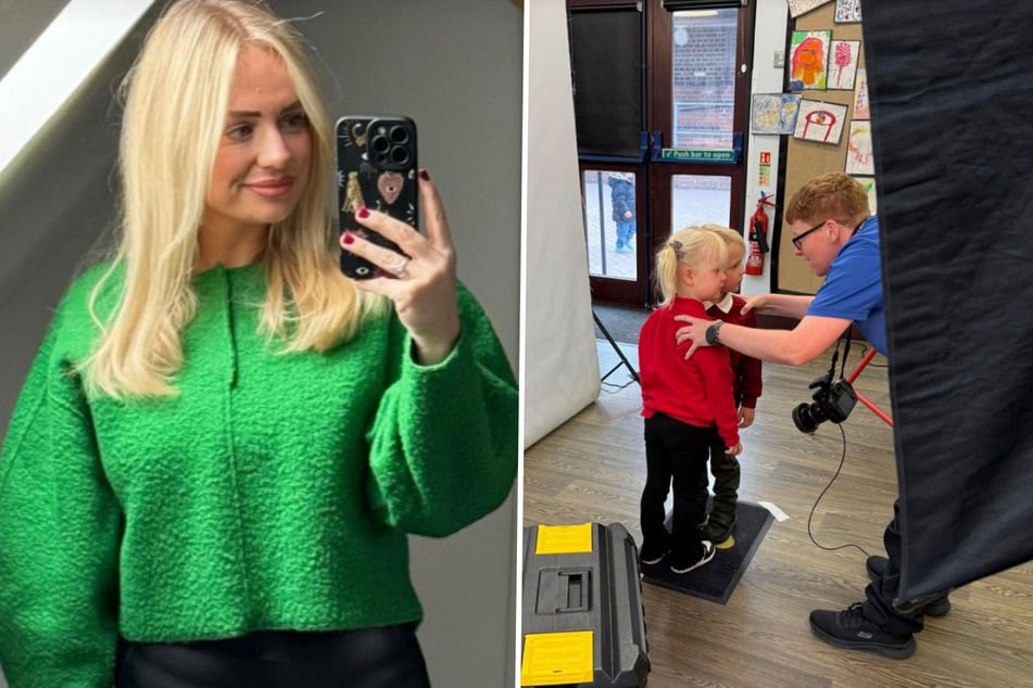 Paige Higgins freute sich auf die Fotos ihrer Kinder. Dann sah sie das Ergebnis ...
