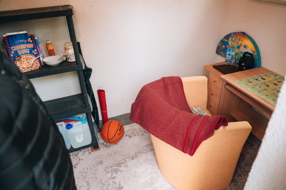 In diesem Raum musste das Mädchen nach der Schule warten.