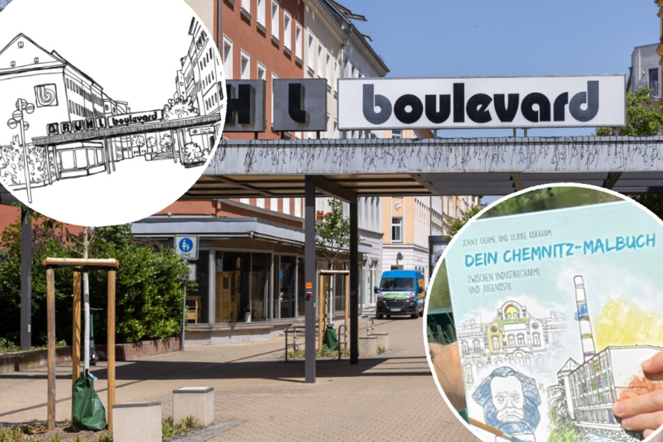 Chemnitz: Chemnitzer Sehenswürdigkeiten gibt's jetzt auch zum Ausmalen