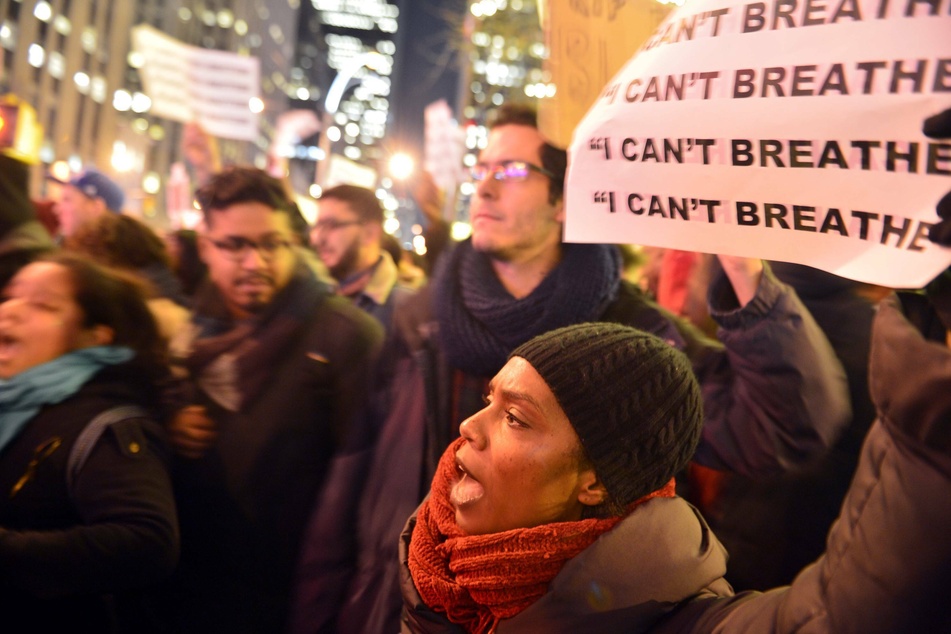 Garner’s repeated desperate pleas of "I can’t breathe" would become a rallying cry for racial justice demonstrators in the wake of his killing (archive image).