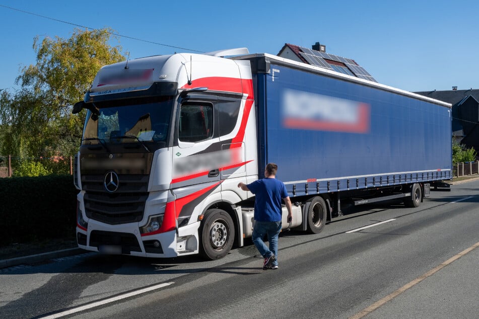 In Großschönau verlor ein Fernfahrer (31) die Nerven.