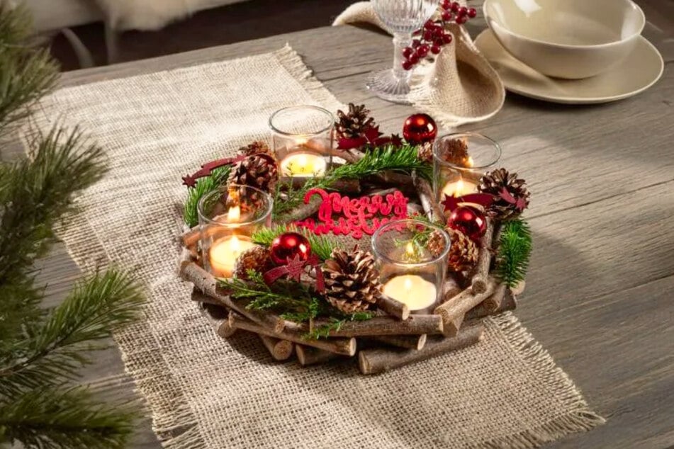 Weihnachtsdeko gibt's bei Lidl gerade richtig günstig