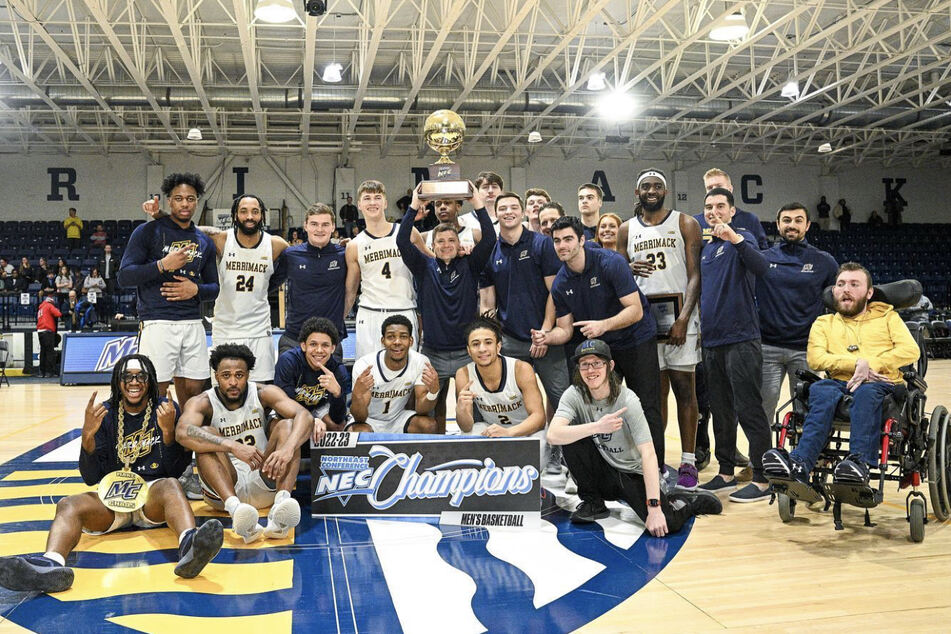 With a conference title win, Merrimack basketball should have an automatic spot in the upcoming NCAA Tournament, but will have to wait until next year due to NCAA division transition rules.