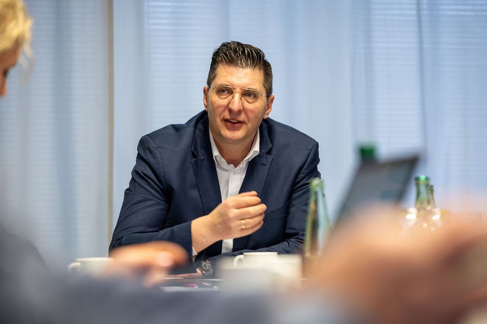 Landrat Thomas Hennig (48, CDU).