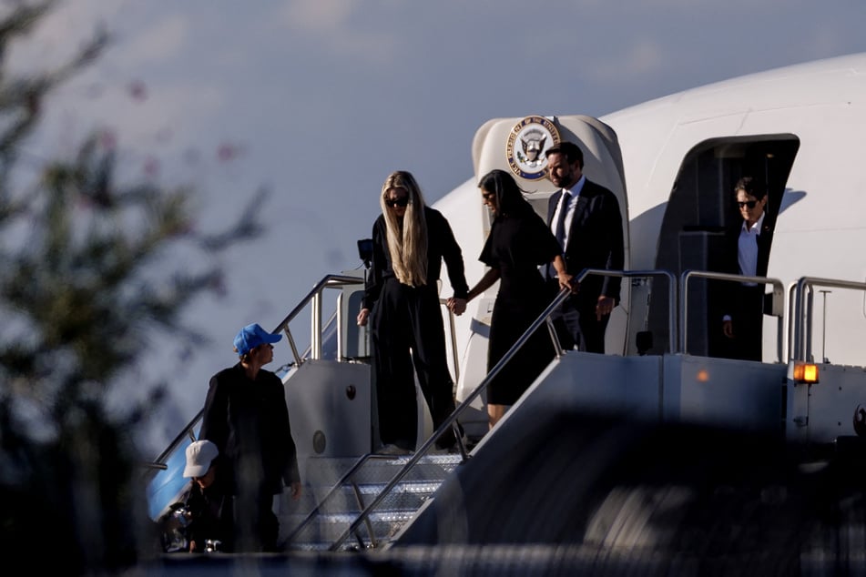 Vice President JD Vance accompanied Charlie Kirk's body back to Arizona aboard Air Force Two, along with his wife Usha and Kirk's widow Erika.