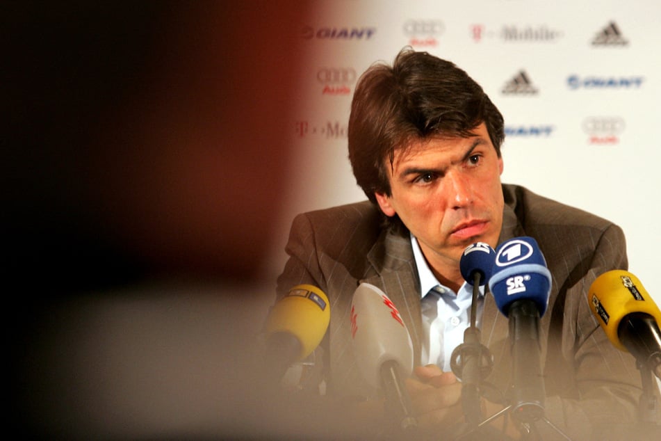 Christian Frommert 2007 auf einer Pressekonferenz des Telekom-Radsportteams. (Archivfoto)