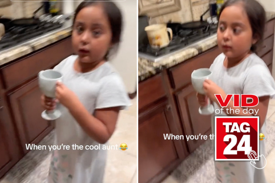 viral videos: Viral Video of the Day for December 18, 2023: Little girl shuts down TikToker aunt with hilarious line