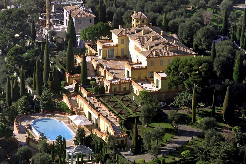 Die Villa Leopolda in Villefranche-sur-Mer an der französischen Riviera.