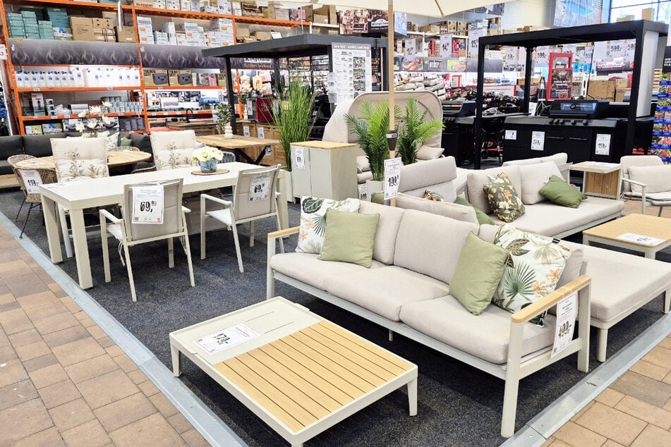 Möbel für Balkon, Garten und Terrasse sind bei BAUHAUS Dresden gerade günstig