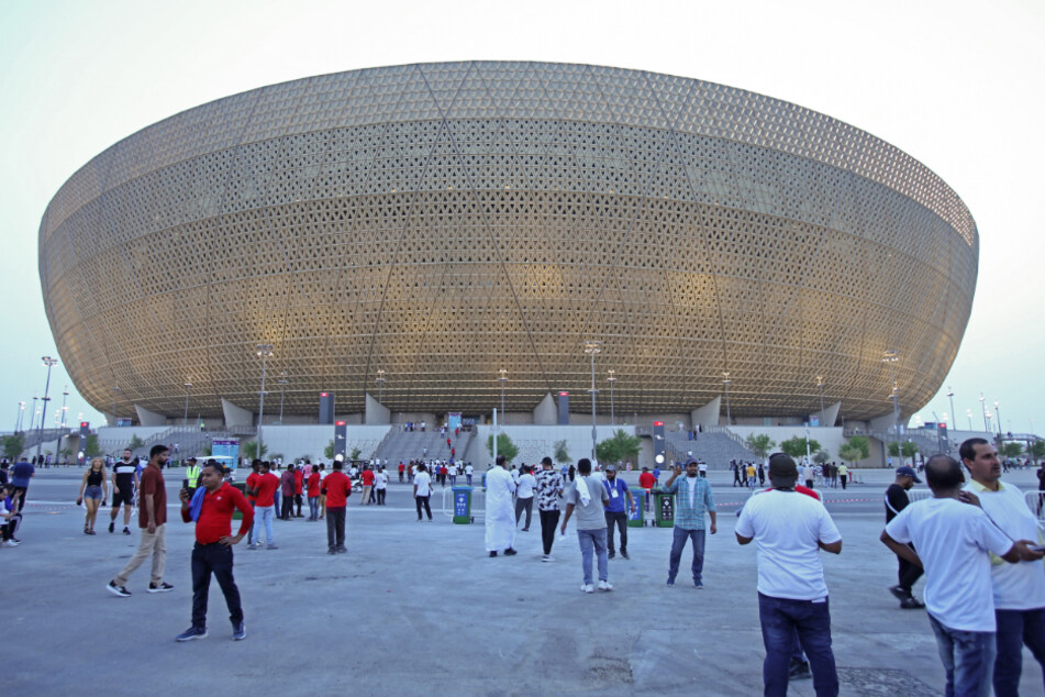 Das Lusail-Stadion nördlich von Doha ist der Haupt-Austragungsort der WM 2022 in Katar.
