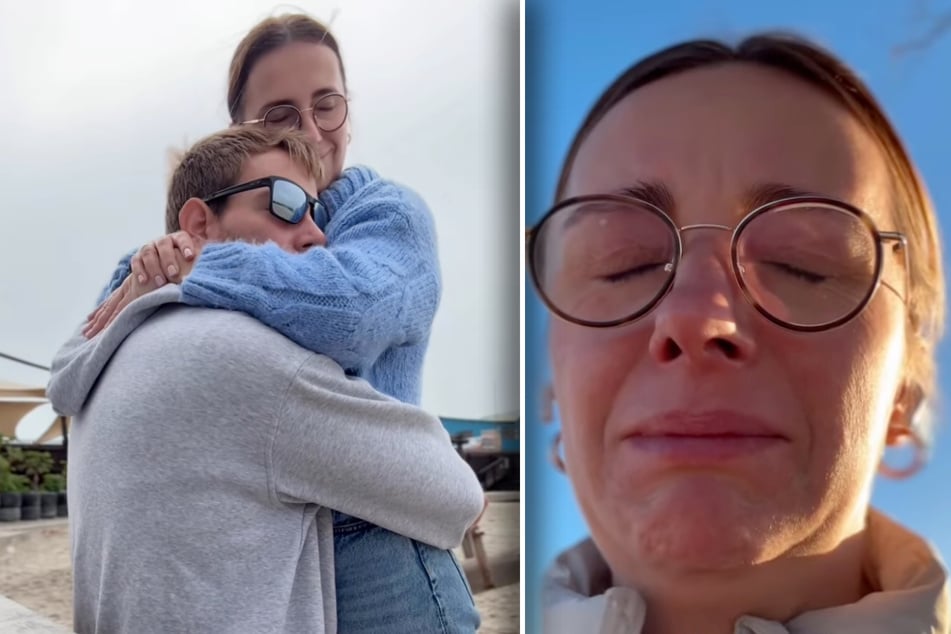 Auch in Anna Heisers (35) aktuellem Instagram-Posting herrscht ein Wechselbad der Gefühle: mal eine zarte Liebe mit Ehemann Gerald (40), mal bittere Tränen.