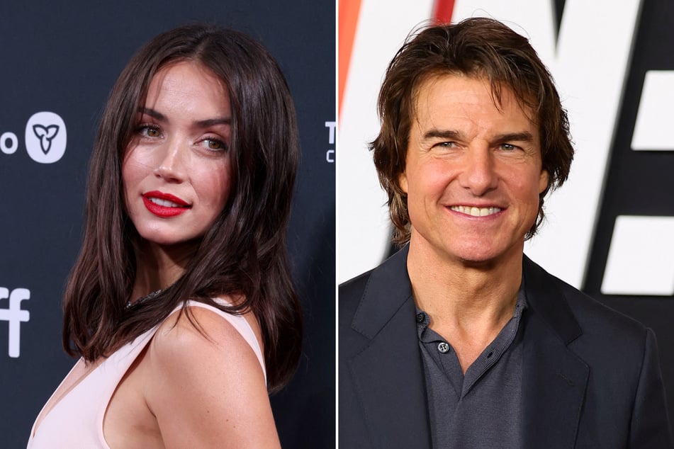 Top Gun star Tom Cruise (r.) has sparked new romance rumors after a Valentine's Day date with actor Ana de Armas!