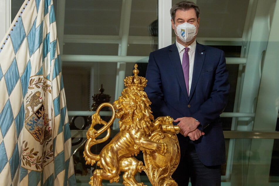 Markus Söder (CSU), Ministerpräsident von Bayern, klagt über eine hohe Impfverweigerung. Er spricht über das Thema Impfpflicht.