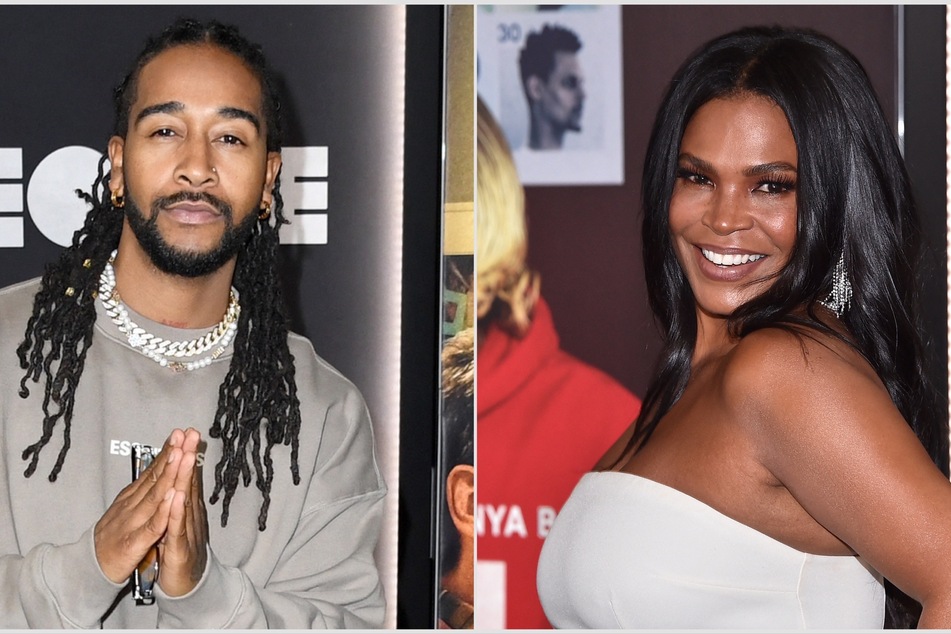 Nia Long (r) and Omarion had fans wondering if there was a blossoming romance between the pair.
